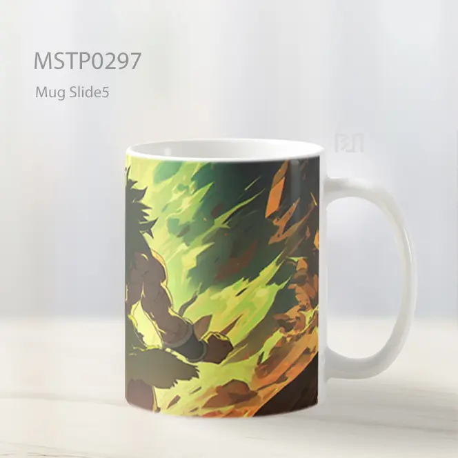 Broly Legendary Super Saiyan Energi Mug MSTP0297 - All-side / Desain