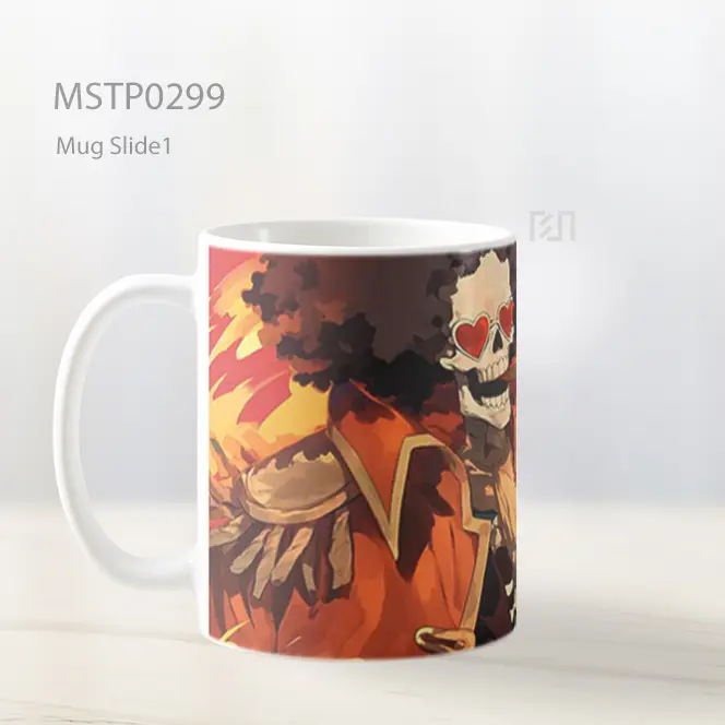 Brook Musisi Bajak Laut Mug MSTP0299 - All-side / Desain