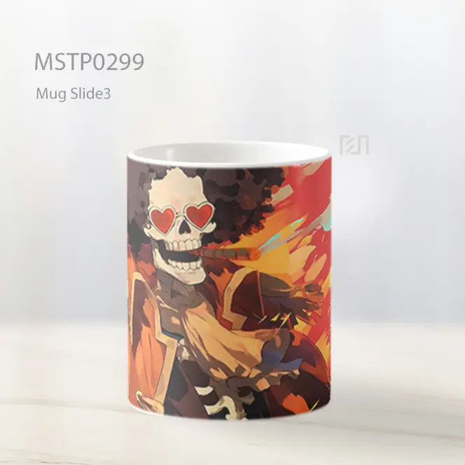 Brook Musisi Bajak Laut Mug MSTP0299 - All-side / Desain