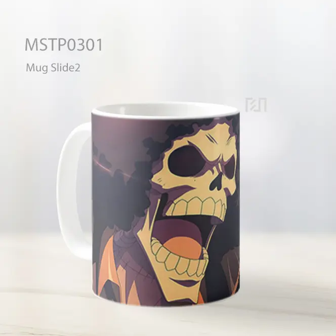 Brook One Piece Senja Sendiri Mug MSTP0301 - All-side / Desain