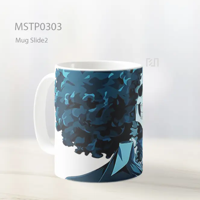 Brook One Piece Soul King Mug MSTP0303 - All-side / Desain