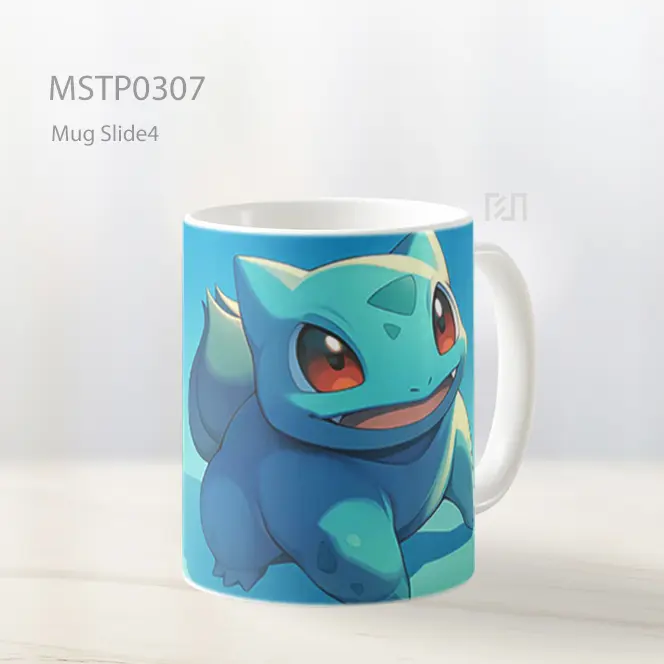 Bulbasaur Lucu Biru Mug MSTP0307
