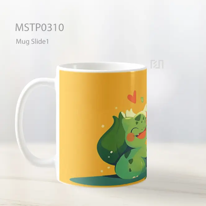 Bulbasaur Pikachu Imut Mug MSTP0310 - All-side / Desain