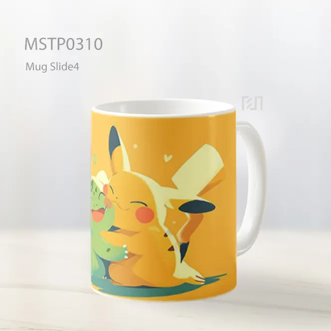 Bulbasaur Pikachu Imut Mug MSTP0310