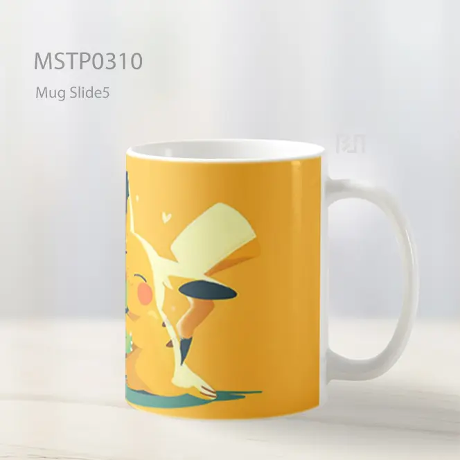 Bulbasaur Pikachu Imut Mug MSTP0310 - All-side / Desain