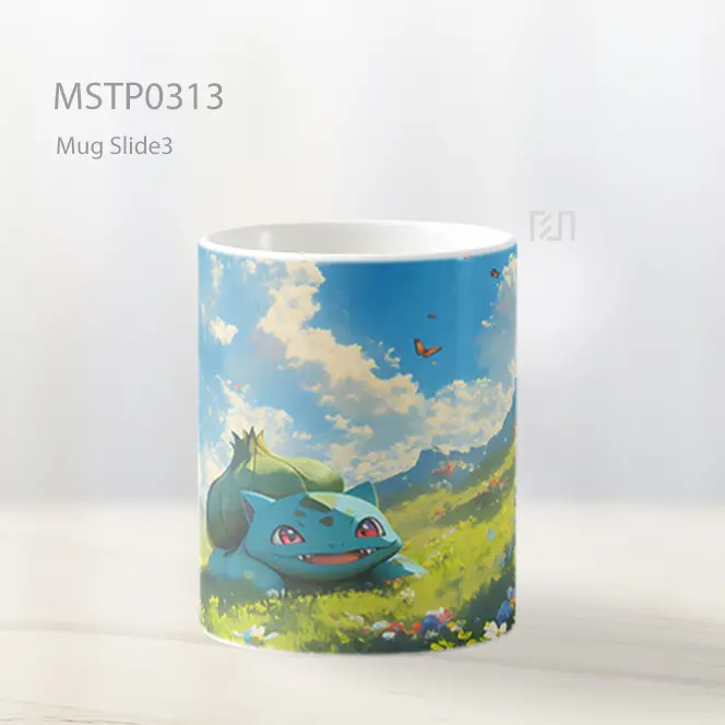 Bulbasaur Pokemon Mug MSTP0313 - All-side / Desain