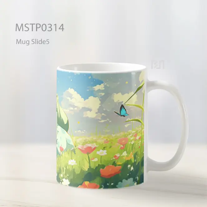 Bulbasaur Pokemon Mug MSTP0314 - All-side / Desain