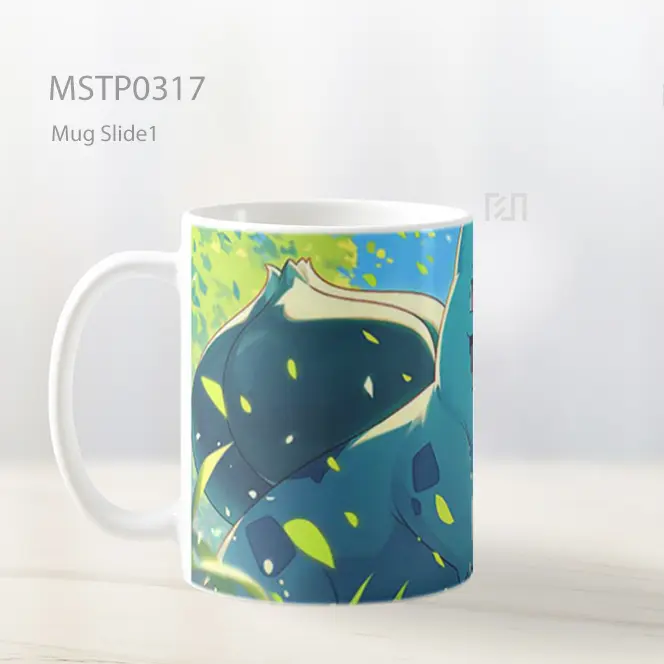 Bulbasaur Sahabat Hutan Mug MSTP0317 - All-side / Desain