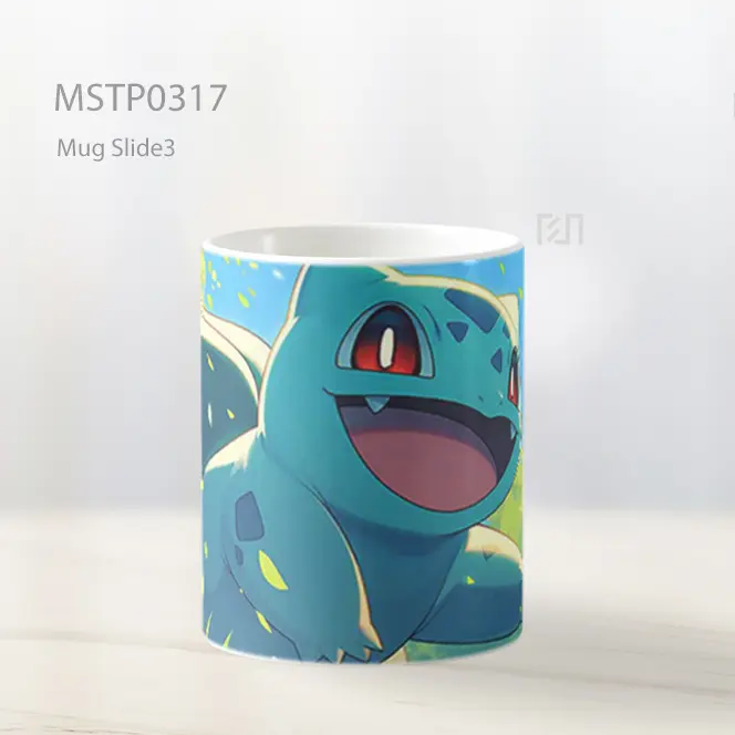 Bulbasaur Sahabat Hutan Mug MSTP0317 - All-side / Desain