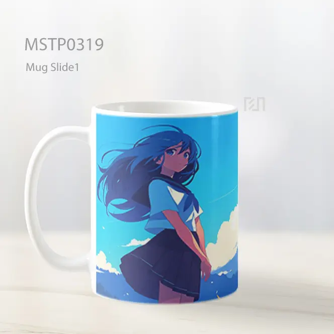 Bulma Dragon Ball Mug MSTP0319 - All-side / Desain