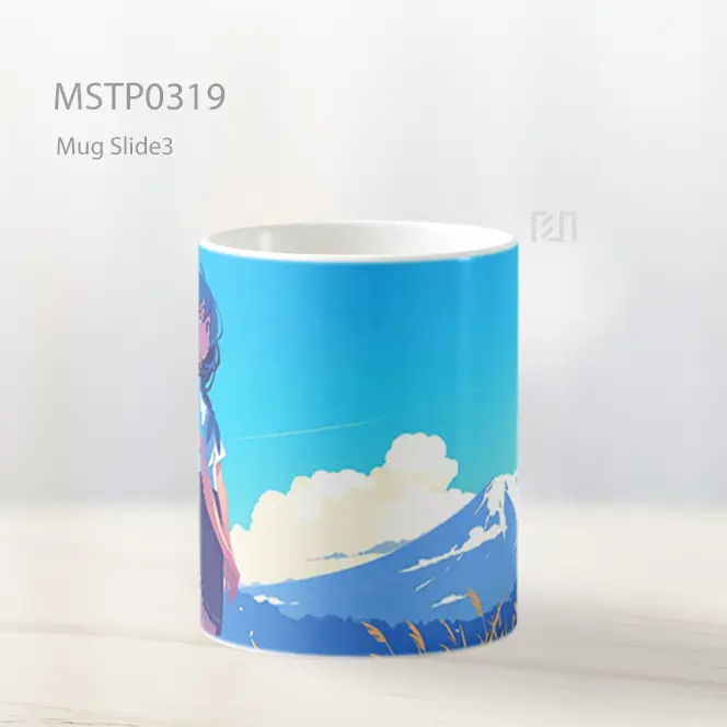 Bulma Dragon Ball Mug MSTP0319 - All-side / Desain
