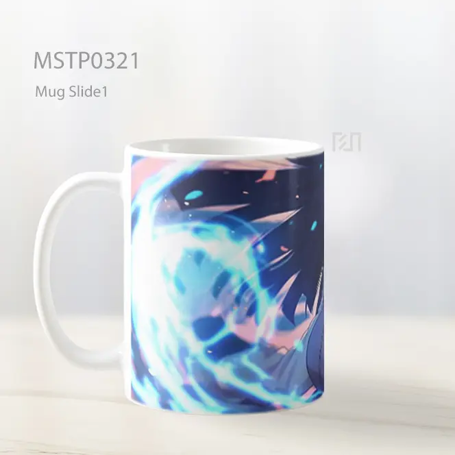 Byakugan Putri Hinata Mug MSTP0321 - All-side / Desain