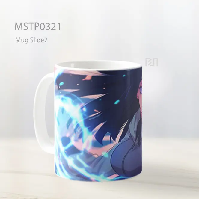 Byakugan Putri Hinata Mug MSTP0321 - All-side / Desain