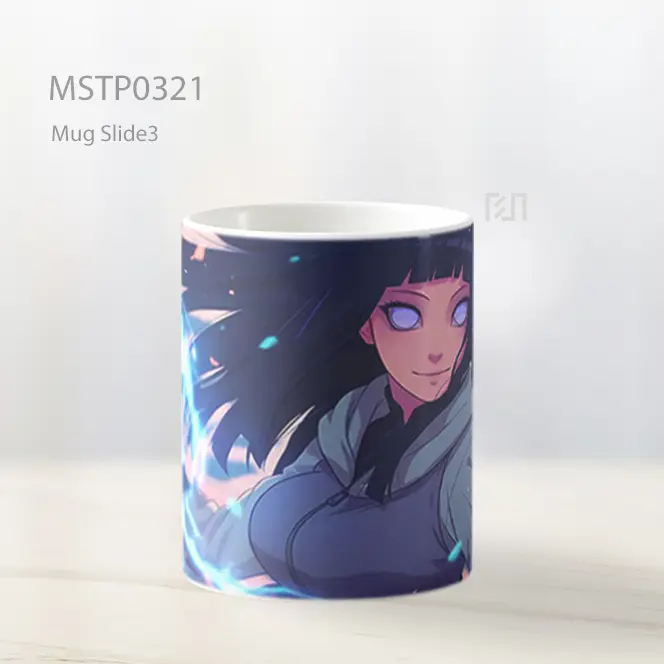 Byakugan Putri Hinata Mug MSTP0321 - All-side / Desain