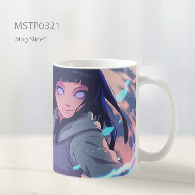Byakugan Putri Hinata Mug MSTP0321 - All-side / Desain