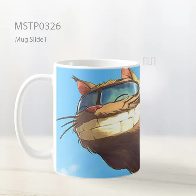 Cat Bus Perjalanan Dunia Roh Mug MSTP0326 - All-side / Desain