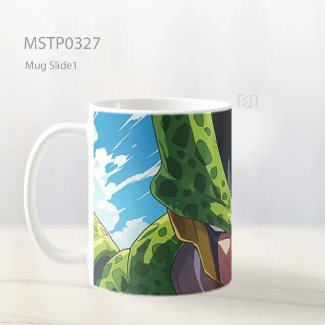 Cell Dragon Ball Mug MSTP0327 - All-side / Desain