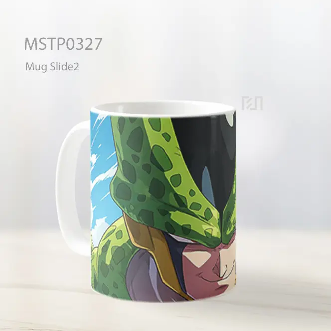 Cell Dragon Ball Mug MSTP0327 - All-side / Desain