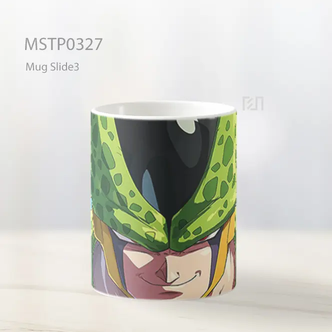 Cell Dragon Ball Mug MSTP0327 - All-side / Desain