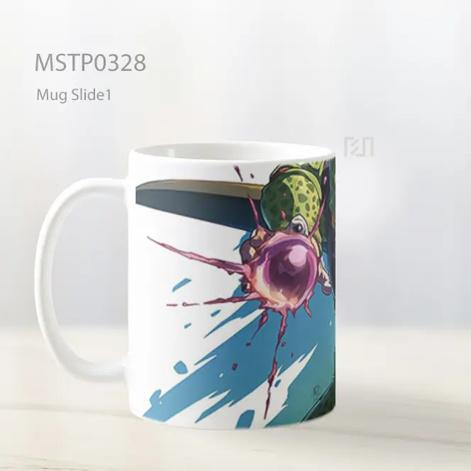 Cell Dragon Ball Mug MSTP0328 - All-side / Desain