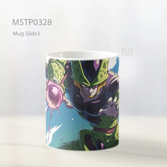 Cell Dragon Ball Mug MSTP0328 - All-side / Desain