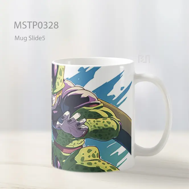 Cell Dragon Ball Mug MSTP0328 - All-side / Desain