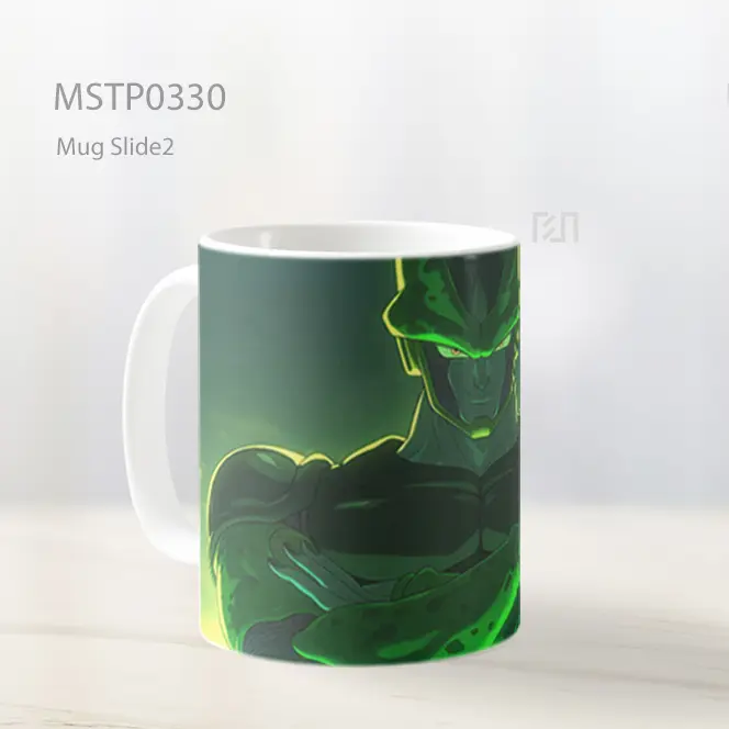 Cell Perfect Form Dragon Ball Mug MSTP0330 - All-side / Desain