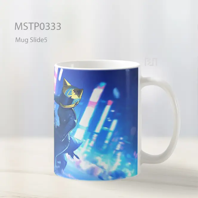 Celty Sturluson Motorcycle Night Durarara Mug MSTP0333 - All-side / Desain