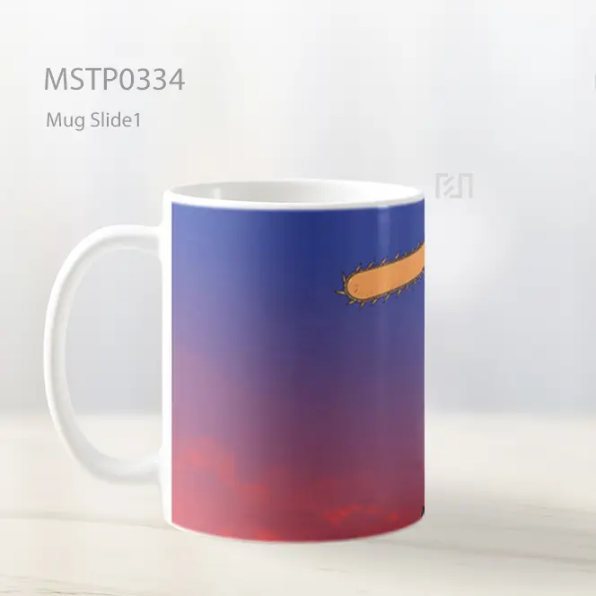 Chainsaw Man Kekuatan Anime Mug MSTP0334 - All-side / Desain