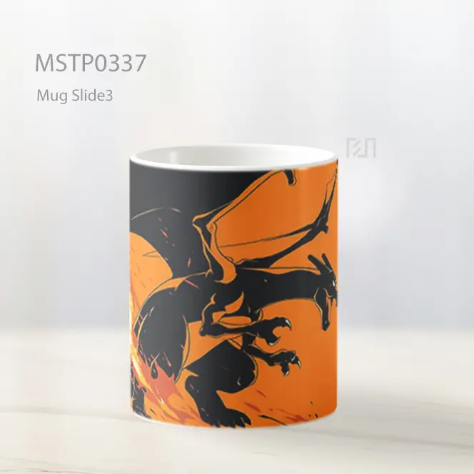 Charizard Api Tunggal Mug MSTP0337 - All-side / Desain