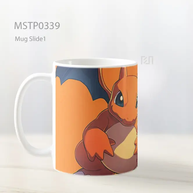 Charizard Dengan Stance Epik Mug MSTP0339 - All-side / Desain