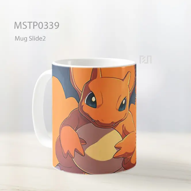 Charizard Dengan Stance Epik Mug MSTP0339 - All-side / Desain
