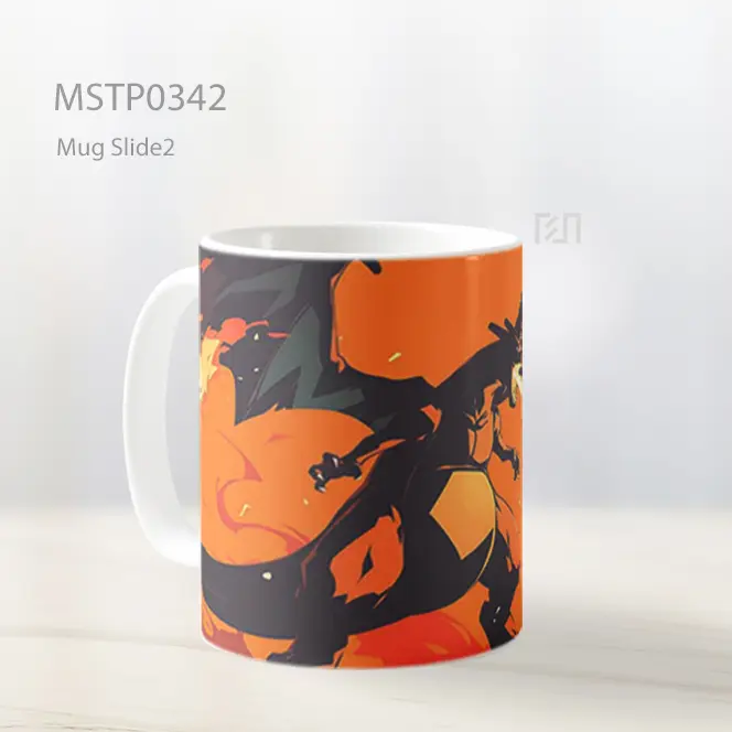 Charizard Kekuatan Api Mug MSTP0342 - All-side / Desain