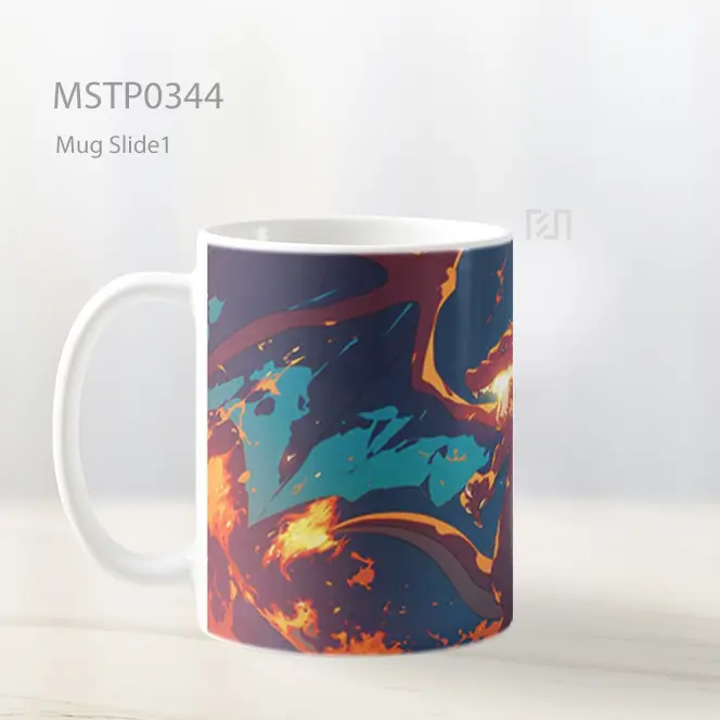 Charizard Nafas Api Epik Mug MSTP0344 - All-side / Desain