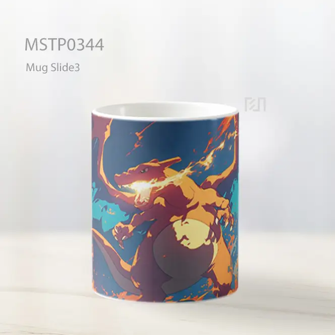 Charizard Nafas Api Epik Mug MSTP0344 - All-side / Desain