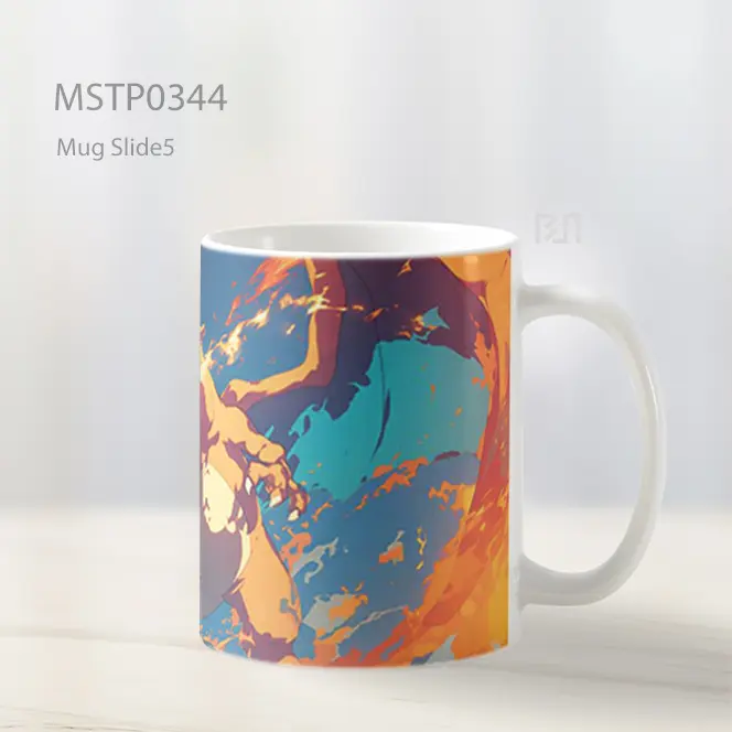 Charizard Nafas Api Epik Mug MSTP0344 - All-side / Desain