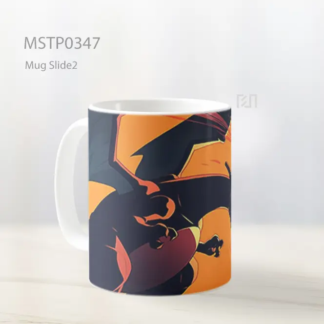 Charizard Nafas Api Mug MSTP0347 - All-side / Desain