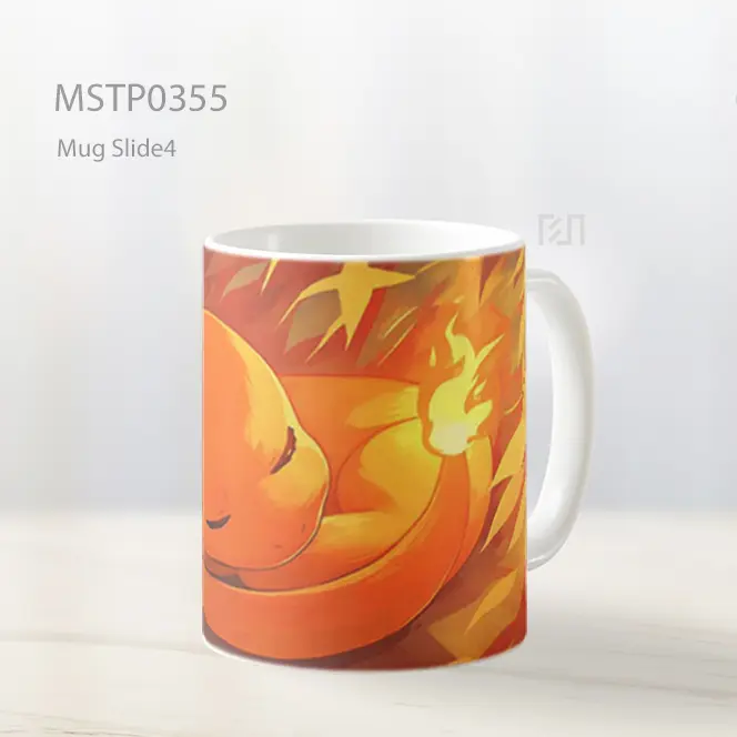Charmander Pok%C3%A3%C2%A9Mon Api Mengantuk Mug MSTP0355
