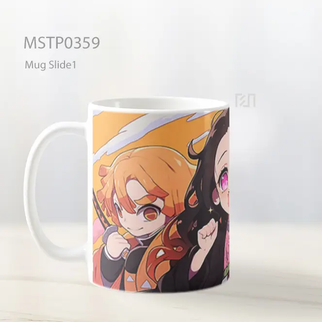 Chibi Demon Slayer Grup Lucu Mug MSTP0359 - All-side / Desain
