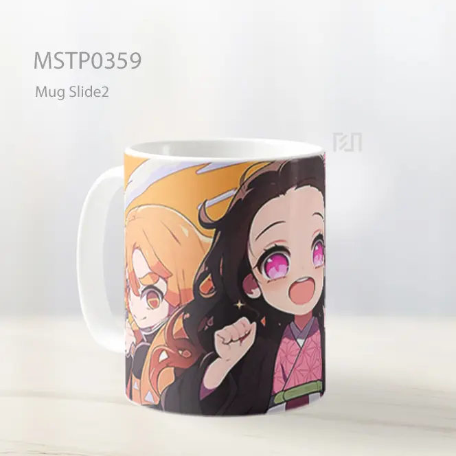 Chibi Demon Slayer Grup Lucu Mug MSTP0359 - All-side / Desain