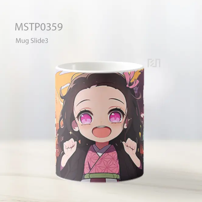 Chibi Demon Slayer Grup Lucu Mug MSTP0359 - All-side / Desain