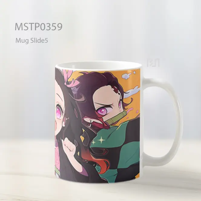 Chibi Demon Slayer Grup Lucu Mug MSTP0359 - All-side / Desain