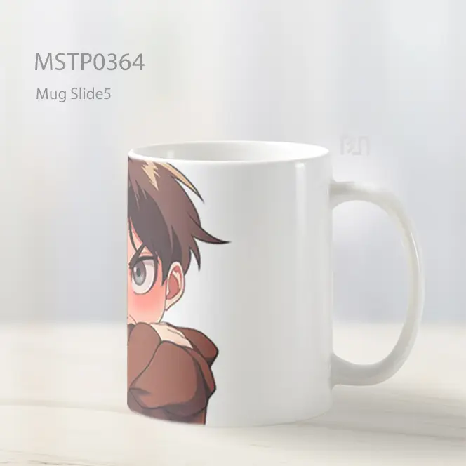 Chibi Eren Yeager Clipart Mug MSTP0364 - All-side / Desain