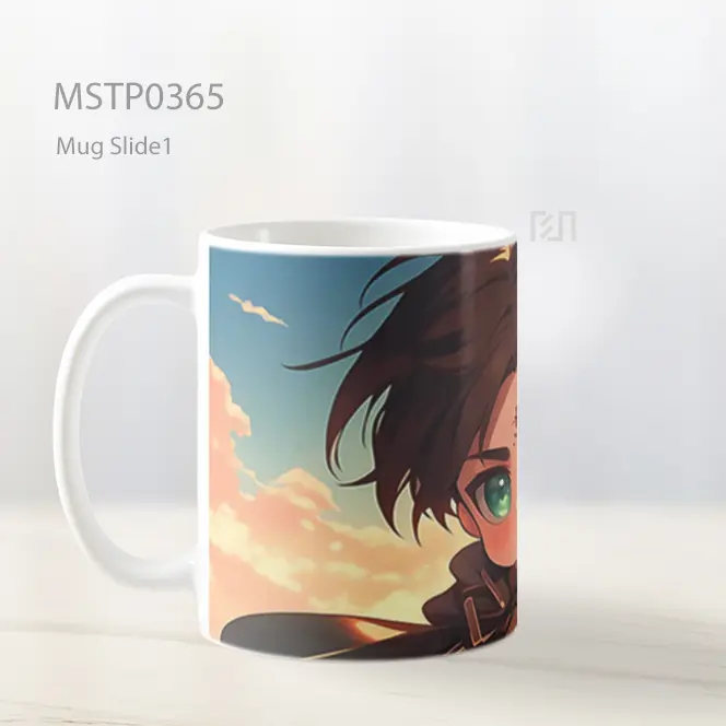 Chibi Eren Yeager Mug MSTP0365 - All-side / Desain