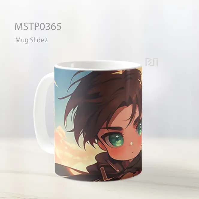 Chibi Eren Yeager Mug MSTP0365 - All-side / Desain