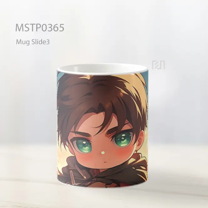 Chibi Eren Yeager Mug MSTP0365 - All-side / Desain