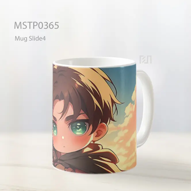Chibi Eren Yeager Mug MSTP0365