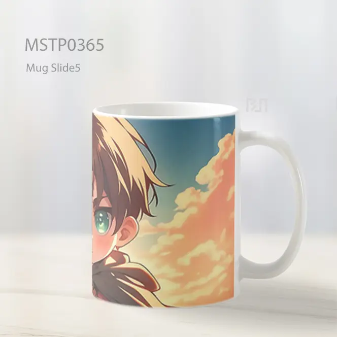 Chibi Eren Yeager Mug MSTP0365 - All-side / Desain