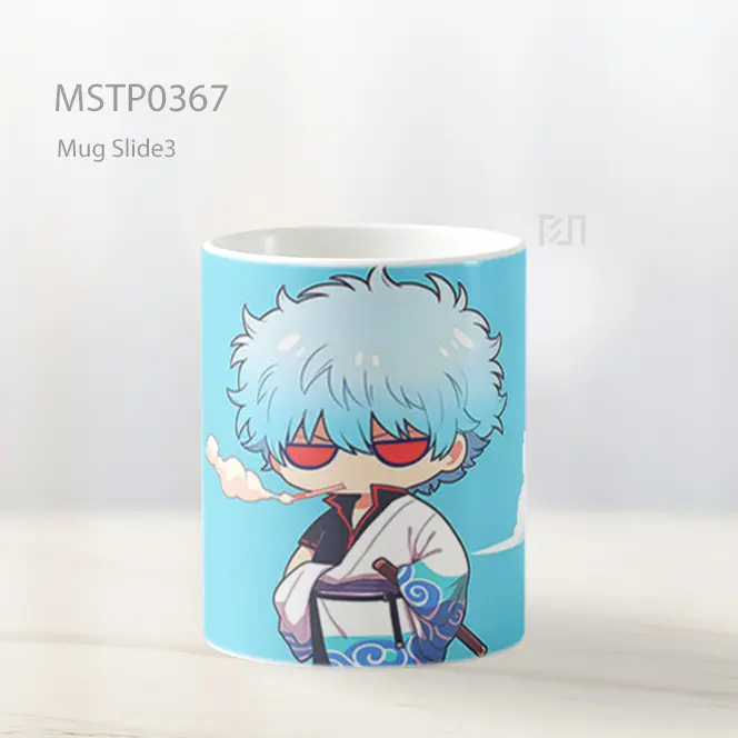 Chibi Gintoki Sakata Awan Mug MSTP0367 - All-side / Desain
