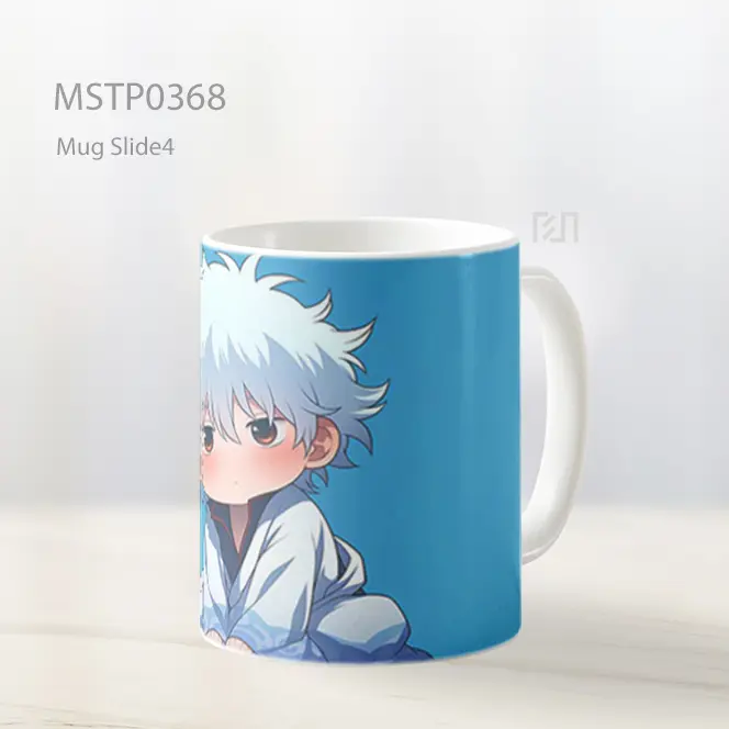 Chibi Gintoki Sakata Biru Mug MSTP0368